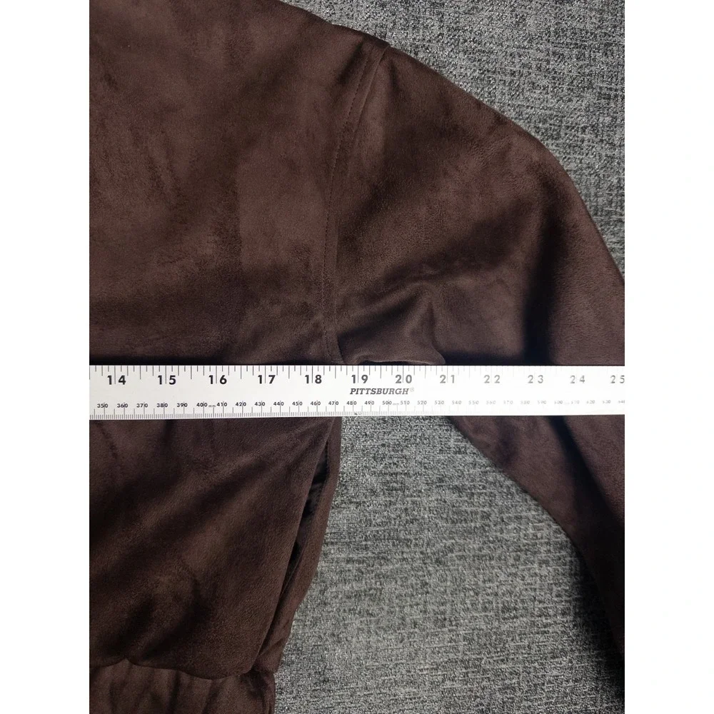 House of Harlow 1960 Brown Suede Cropped Jacket